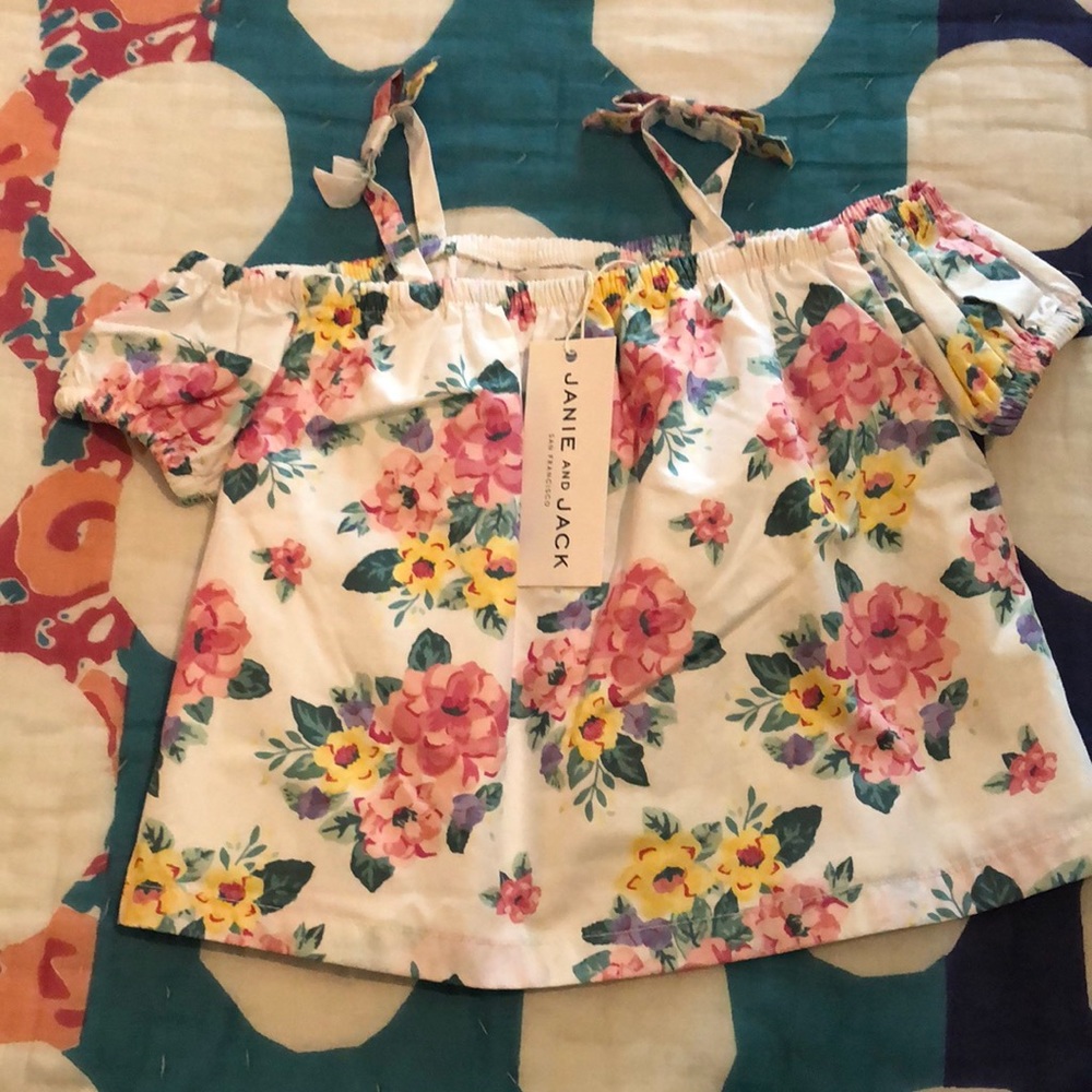 Janie & Jack off-the-shoulder Top